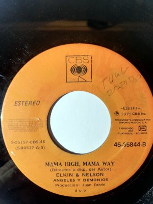 Elkin & Nelson - Jíbaro / Mama High, Mama Way Vinilo