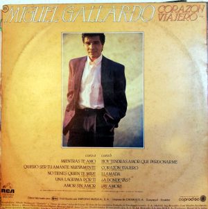 Miguel Gallardo - Corazón Viajero Vinilo