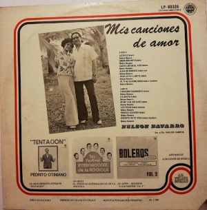 Nelson Navarro - Mis Canciones De Amor Vinilo