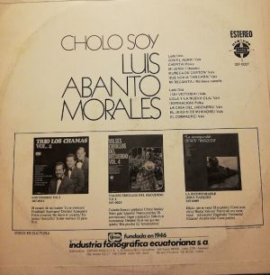 Luis Abanto Morales - Cholo Soy Vinilo