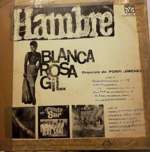 Blanca Rosa Gil - Hambre Vinilo