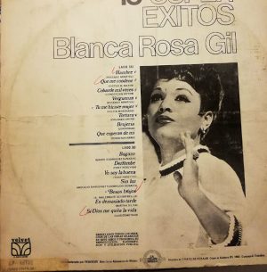Blanca Rosa Gil - 15 Super Exitos Vinilo