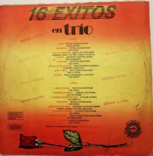Varios - 16 Exitos En Trio Vinilo