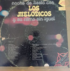 Los Melodicos - Noche De Fiesta Con Los Melodicos Y Su Ritmo Original Vinilo