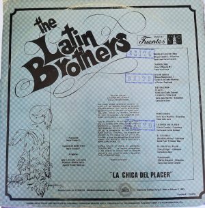 The Latin Brothers - La Chica Del Placer Vinilo