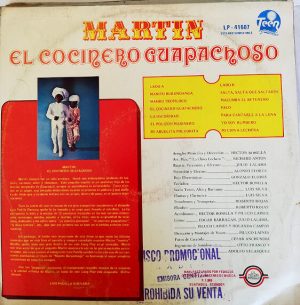 Martin - El Cocinero Guapachoso Vinilo
