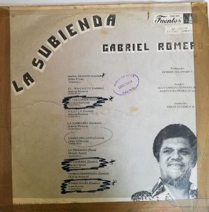 Gabriel Romero - La Subienda Vinilo