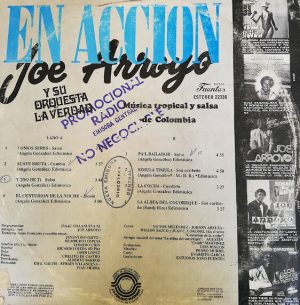 Joe Arroyo - En Acción Vinilo