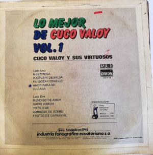 Cuco Valoy Y Sus Virtuosos - Lo Mejor De Cuco Valoy Vol 1 Vinilo