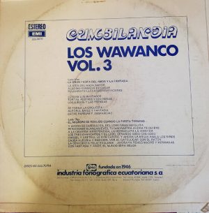 Los Wawanco - Cumbilandia Vol 3 Vinilo