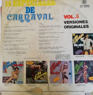 Varios - 14 Especiales De Carnaval Vol 6 Vinilo
