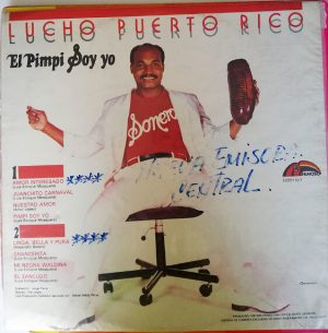 Lucho Puerto Rico - El Pimpi Soy Yo Vinilo