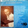 Leonardo Favio - 20 Grandes Éxitos De Leonardo Favio Vinilo