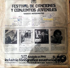 Grupo Uno - Festival De Canciones Y Conjuntos Juveniles Vinilo