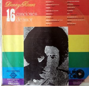 Danny Rivera - 16 Canciones De Amor Vinilo