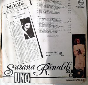 Susana Rinaldi - Uno Vinilo