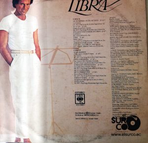 Julio Iglesias - Libra Vinilo