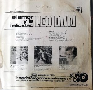 Leo Dan - El Amor Y La Felicidad Vinilo