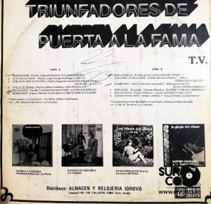 Varios - Los Triunfadores De Puerta A La Fama Tv 10 Vinilo
