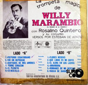 Willy Marambio - La Trompeta Mágica Vinilo