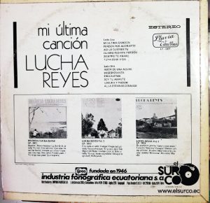 Lucha Reyes - Mi Última Canción Vinilo