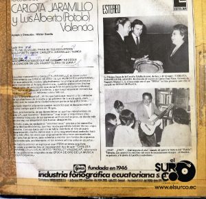 Carlota Jaramillo - Recuerdos Vinilo