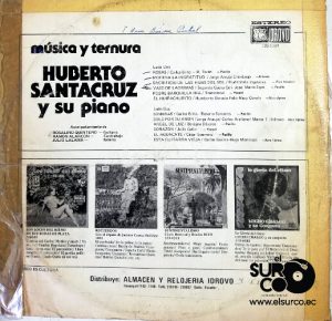 Humberto Santacruz - Música Y Ternura Vinilo