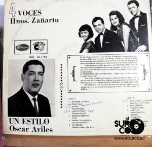 Los Zañartu - 4 Voces Vinilo