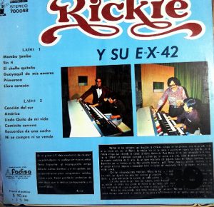 Rickie Cueva - Rickie Y Su Ex 42 Vinilo
