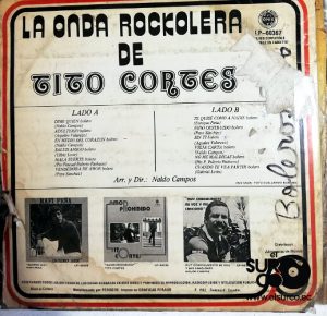 Tito Cortés - La Onda Rockolera De Tito Cortés Vinilo