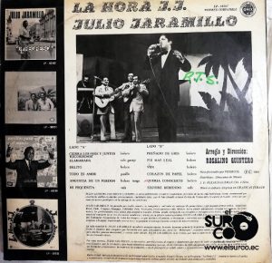 Julio Jaramillo - La Hora JJ Vol 2 Vinilo