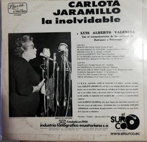 Carlota Jaramillo - Inolvidables Vinilo
