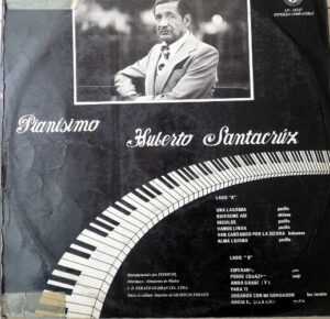 Humberto Santacruz - Pianísimo Vinilo