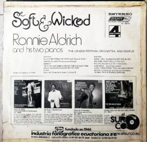 Ronnie Aldrich - Soft & Wicked Vinilo