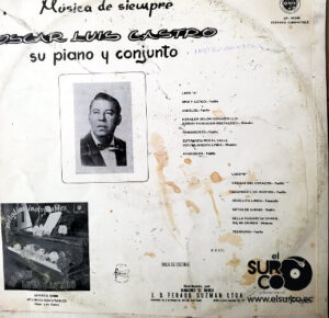 Oscar Luis Castro - Música De Siempre Vinilo