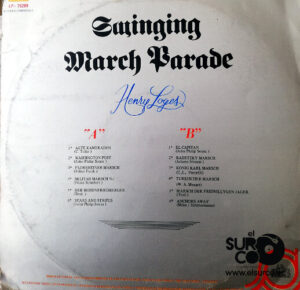 Henry Loges - Swinging March Parade Vinilo