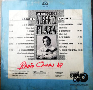Alberto Plaza - Irresistible (Promocional) Vinilo