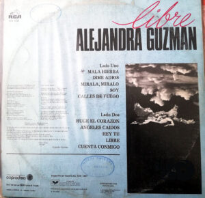 Alejandra Guzmán - Libre Vinilo