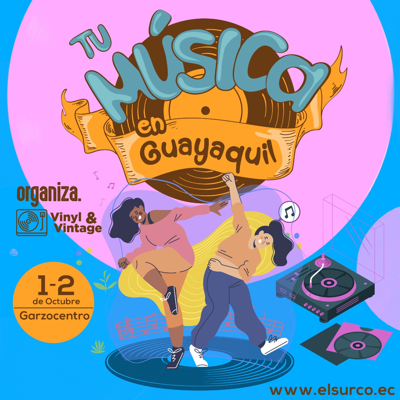 Tu música en Guayaquil - Garzocentro