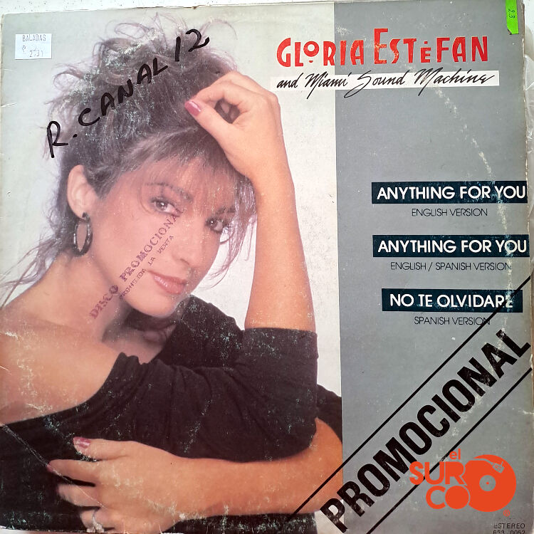 Gloria Estefan - No te olvidaré Vinilo