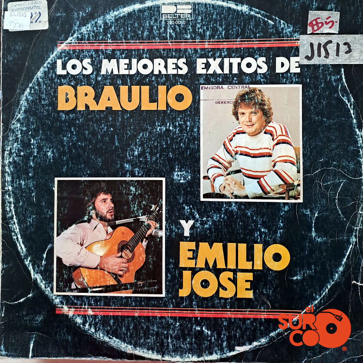 Braulio - Los Mejores Éxitos De Braulio Y Emilio José Vinilo
