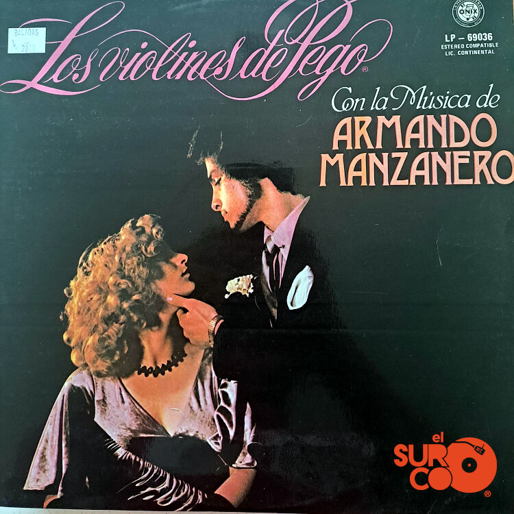Armando Manzanero - Los Violines De Pego Interpretan A Manzanero Vinilo