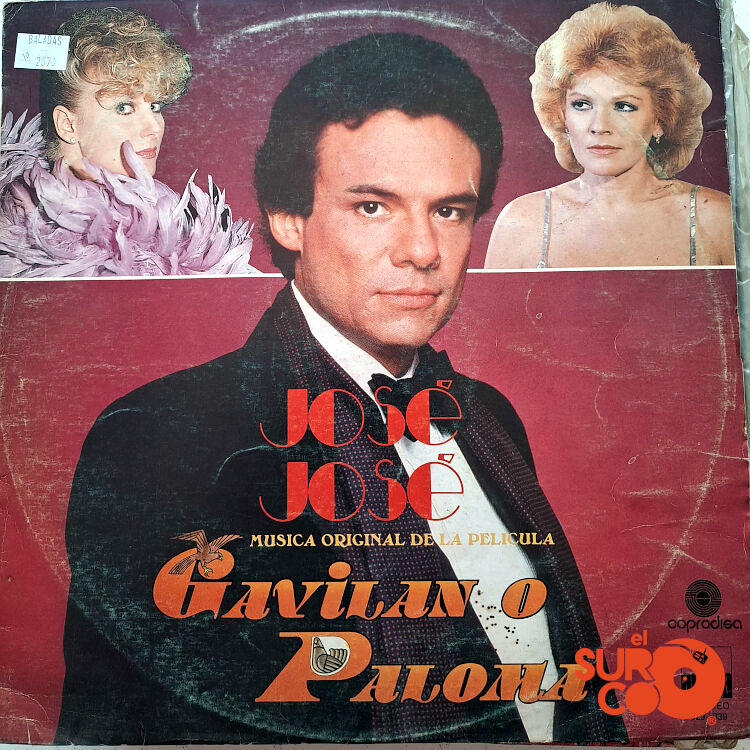 José José - Música Original De La Película Gavilán O Paloma Vinilo