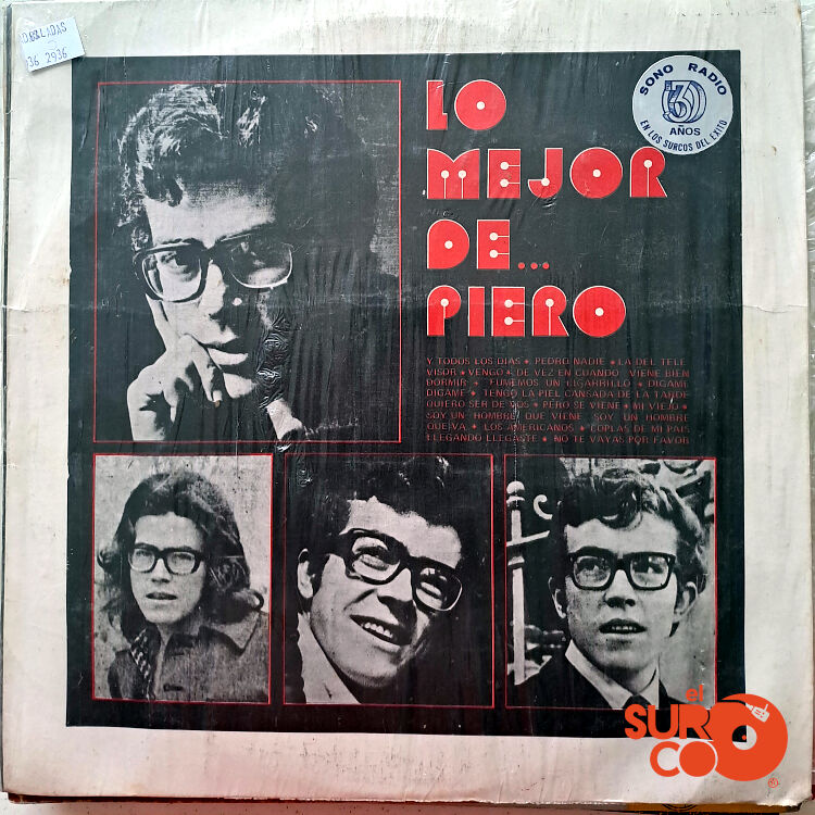 Piero - Lo Mejor De… Piero Vinilo