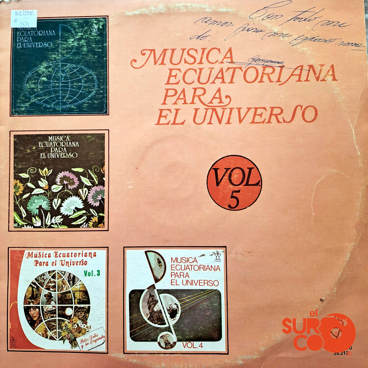 Varios - Música Ecuatoriana Para El Universo Vol. 5 Vinilo