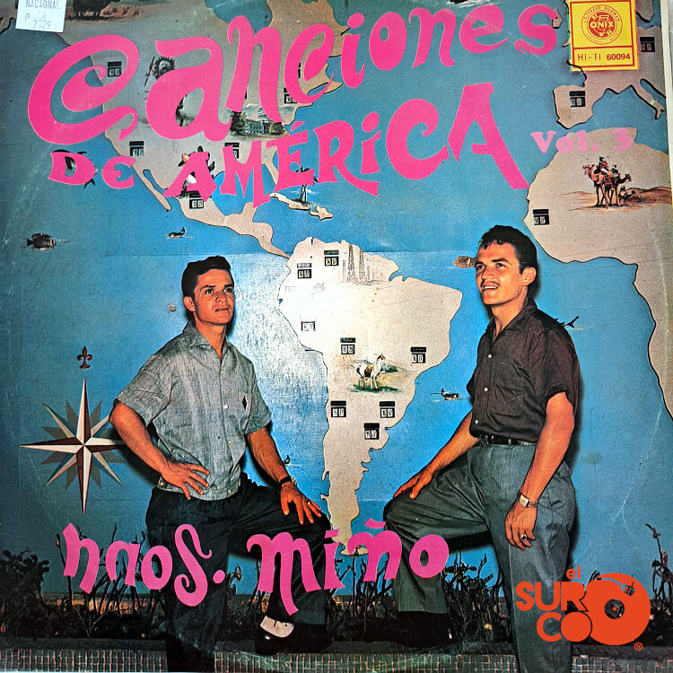 Hermanos Miño Naranjo - Canciones De América Vol. 3 Vinilo