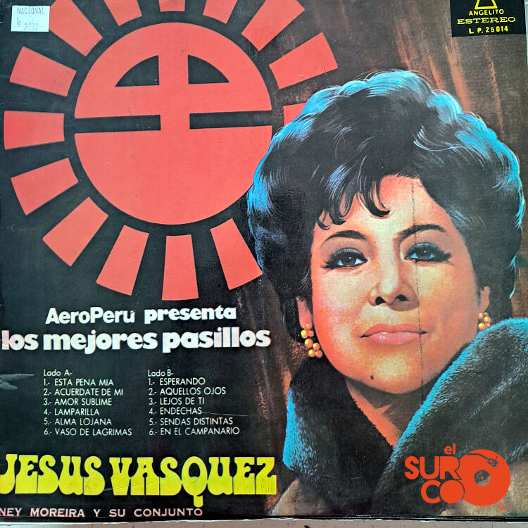 Jesús Vásquez - Los Mejores Pasillos Vinilo