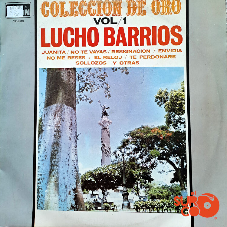 Lucho Barrios - Colección De Oro Vol. 1 Vinilo
