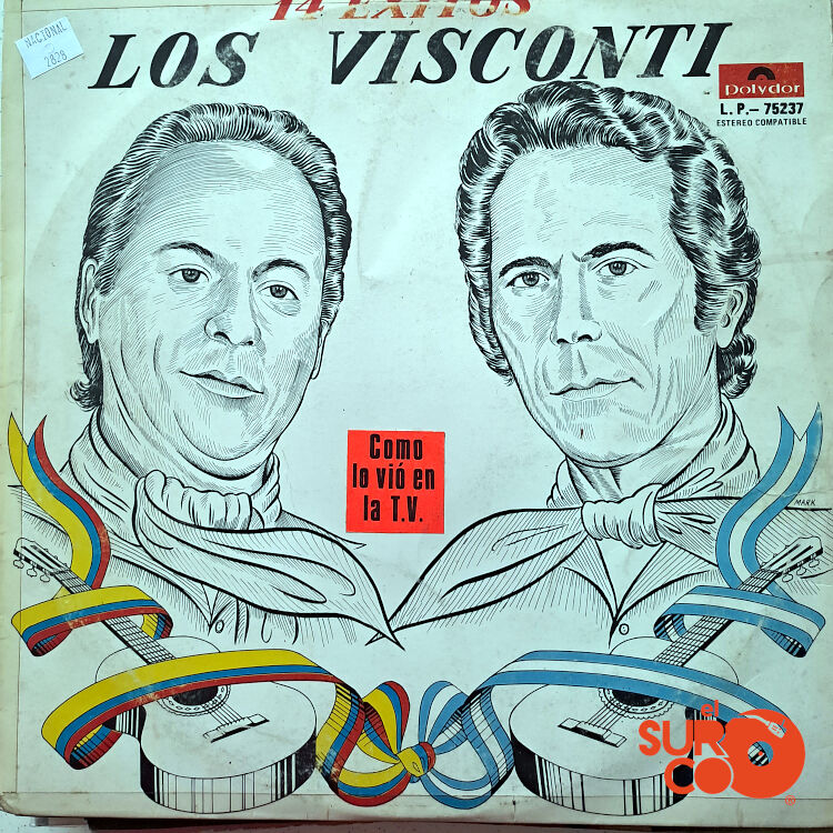 Los Visconti - 14 Éxitos De Los Visconti Vinilo