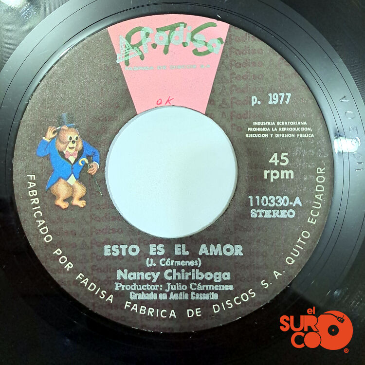 Nancy Chiriboga - Esto Es El Amor / No Se Si Te He Olvidado Vinilo